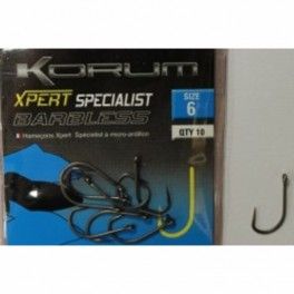 Korum Xpert Specialist Barbless Hook