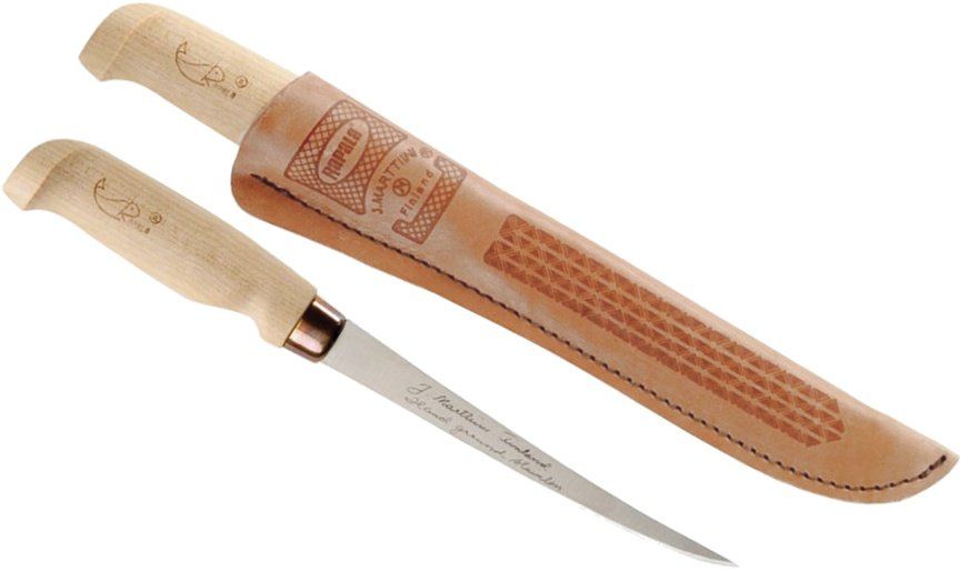 Martiini FLF 6 filéző kés bőr tokkal