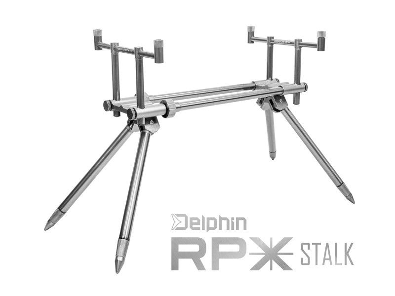Delphin RPX Stalk Silver Rod-Pod