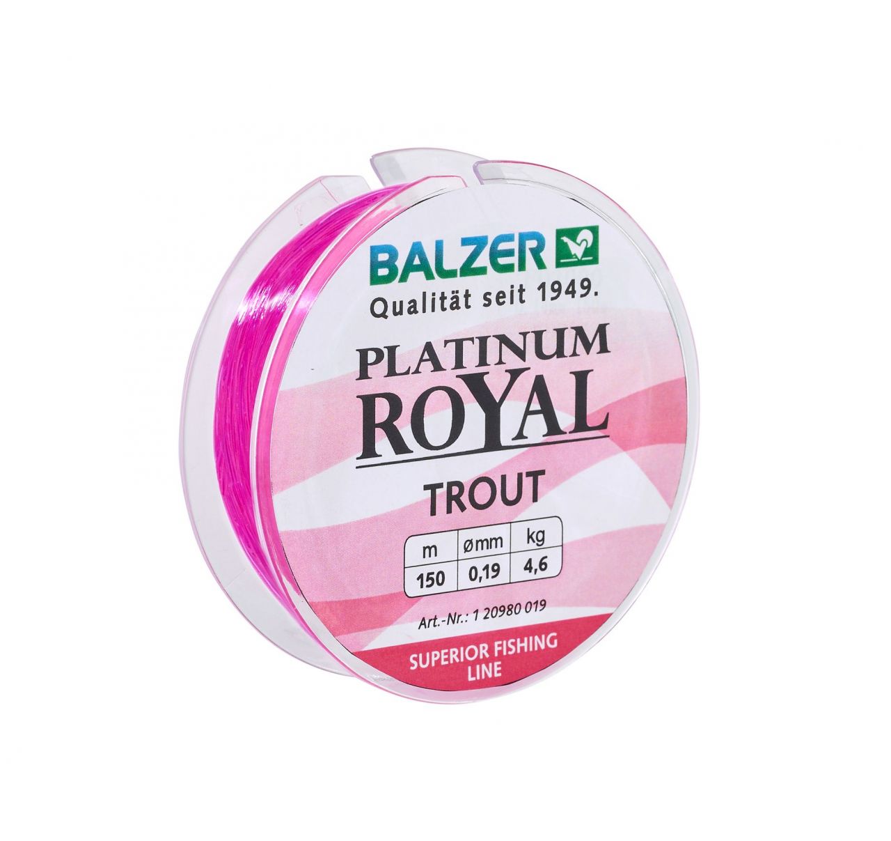 Balzer Platinum Royal Trout Pink 150m 