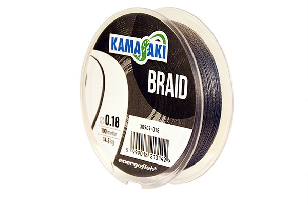 Kamasaki Braid Grey 100m 