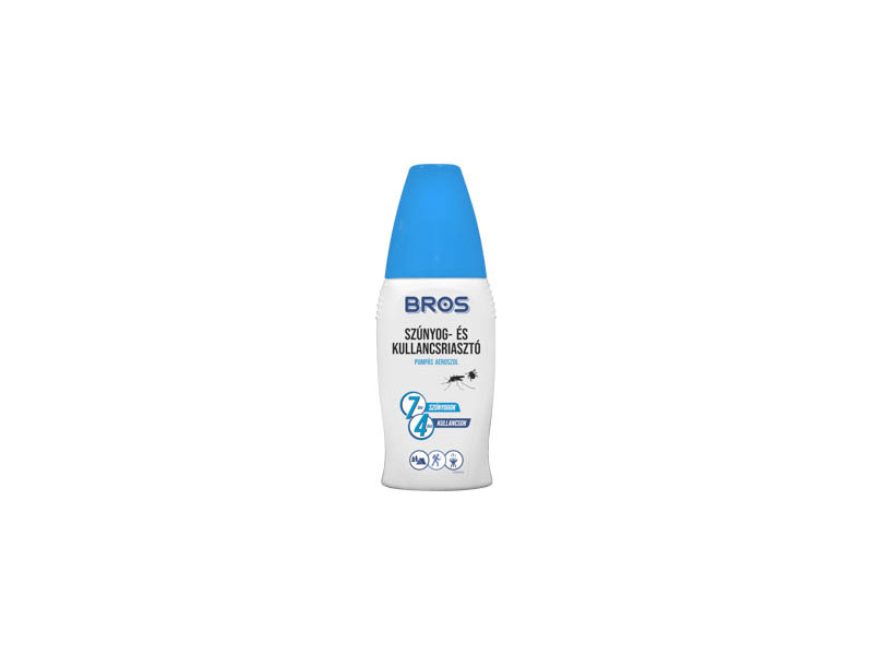 Bros szúnyog-és kullancsriasztó pumpás spray 100ml