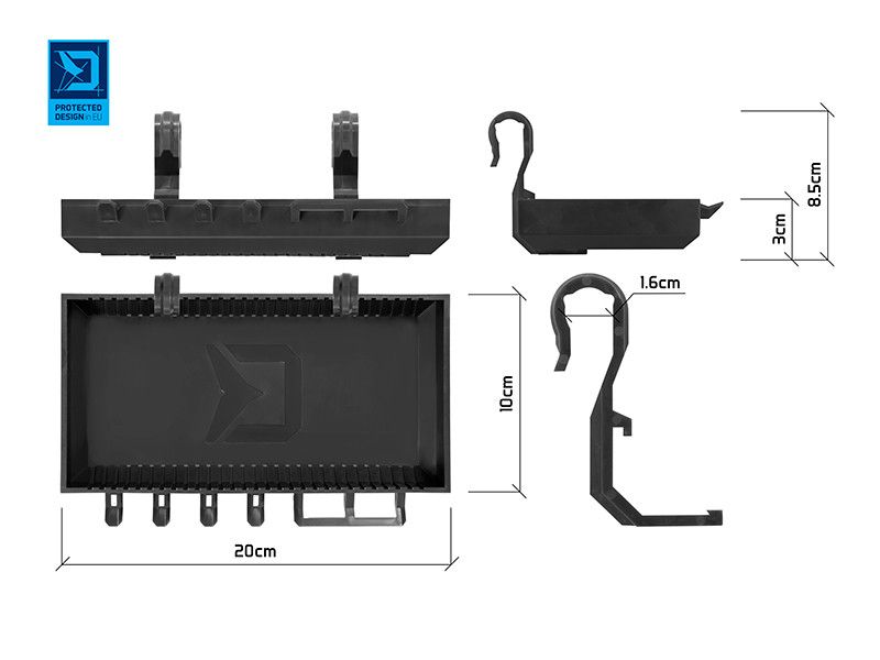 Delphin RodPod polc 