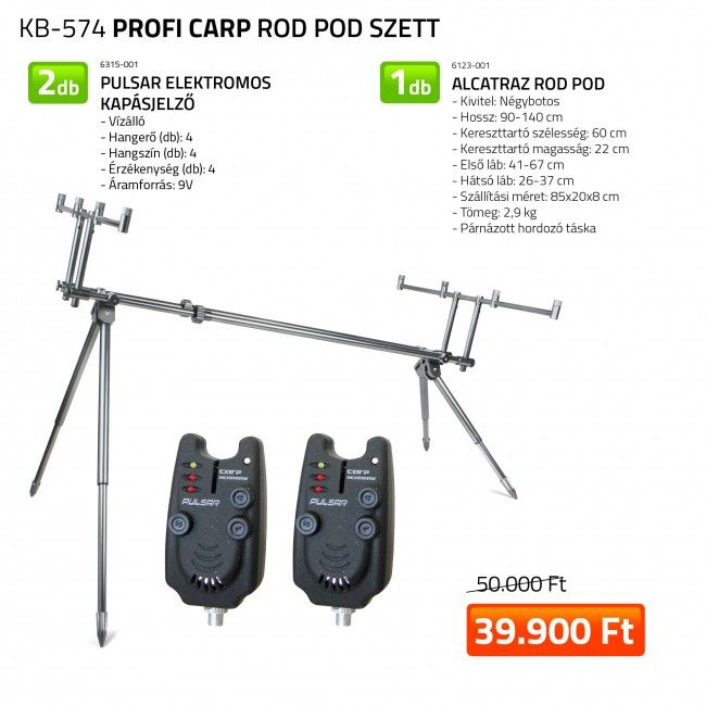 Nevis Profi Carp Rod-Pod szett KB-574