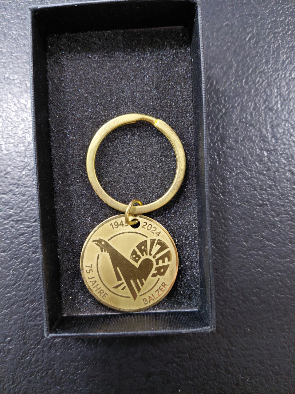 Balzer Jubilee 75 kulcstartó 